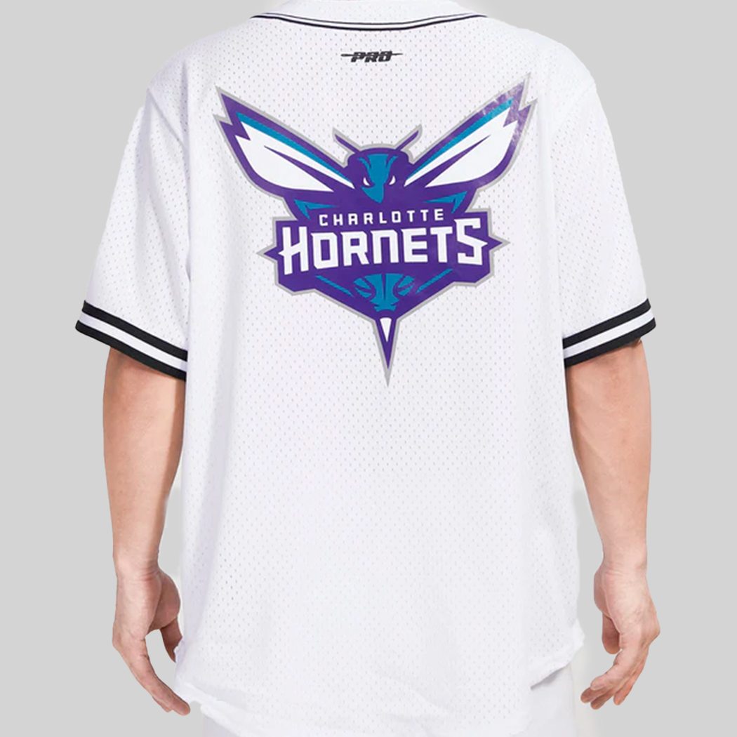 Button Down Shirt Charlotte Hornets