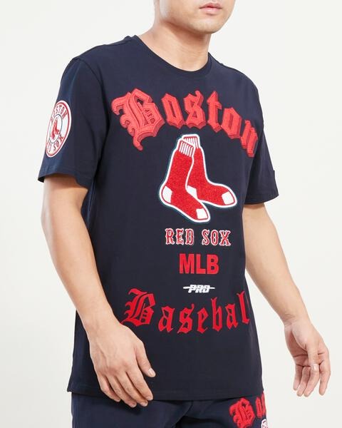 Boston Red Sox Old English SJ Tee