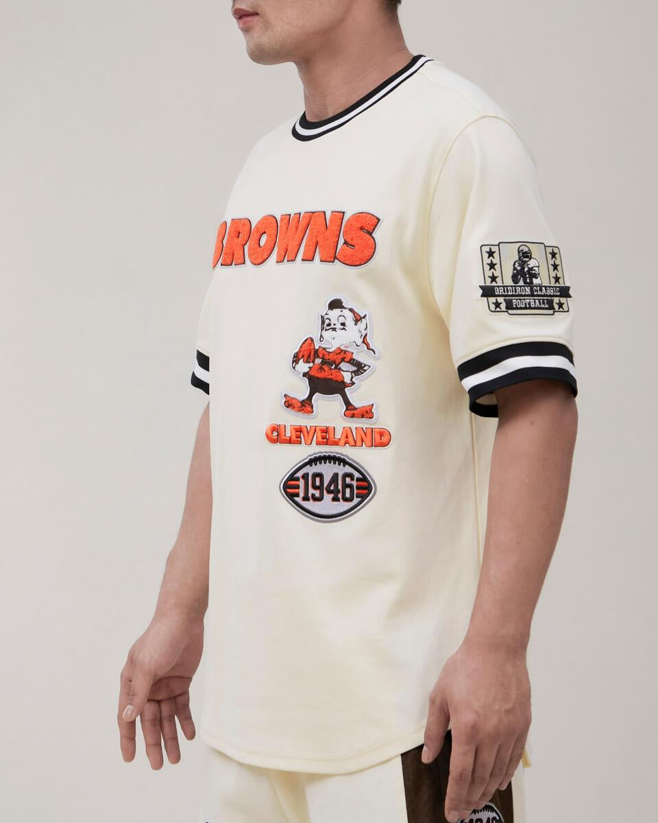 CLEVELAND BROWNS RETRO CLASSIC DK TEE