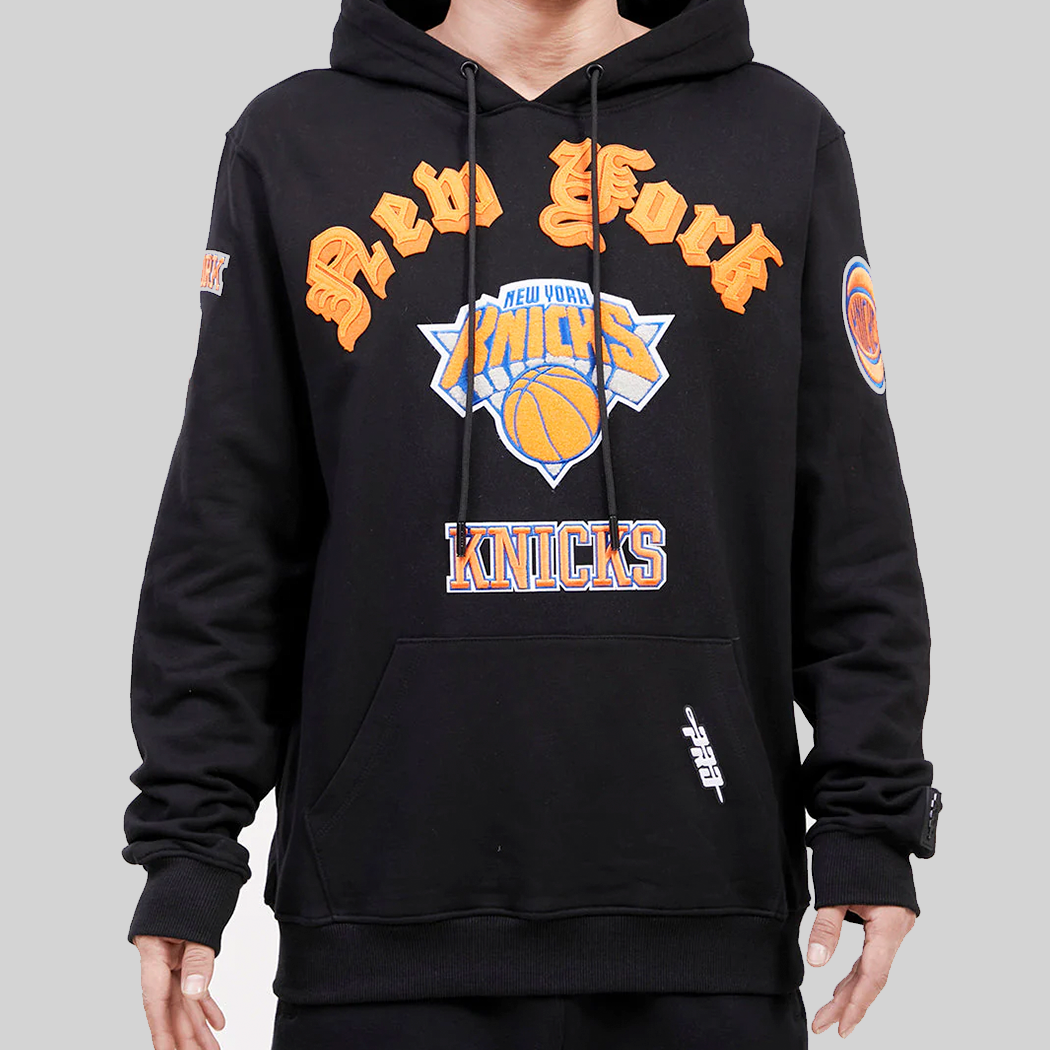 New York Knicks Old English FLC PO Hoodie