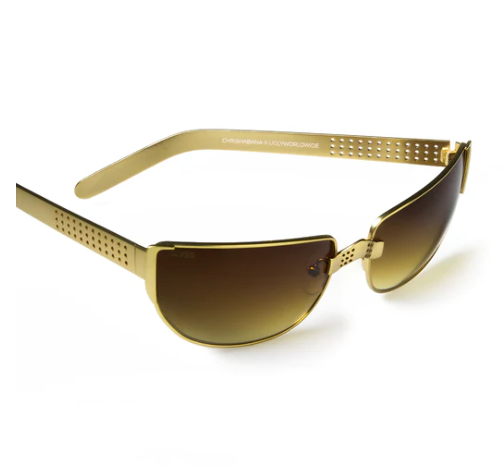 Sunglasses The Hurtwork Gold Brown