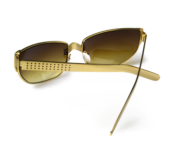 Sunglasses The Hurtwork Gold Brown