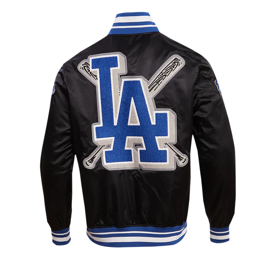 Los Angeles Dodgers Mash Up Satin Jacket