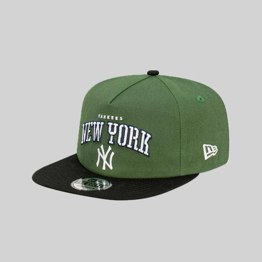 CAP NEW ERA GOLFER New York Yankees Q322 STENCIL CIL (Green)